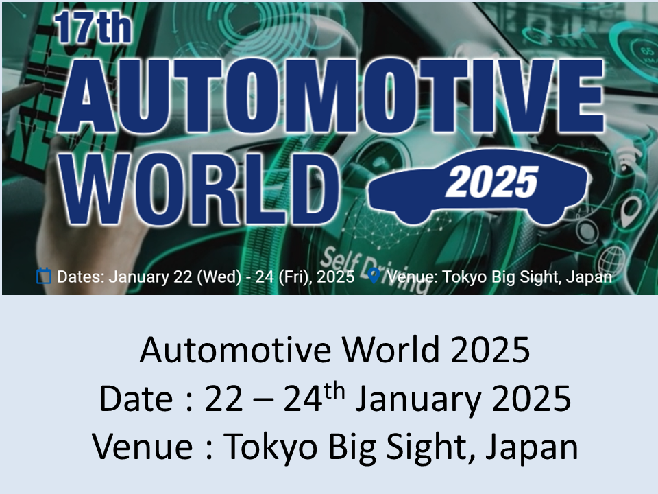 The world's leading exhibition for advanced automotive technologies